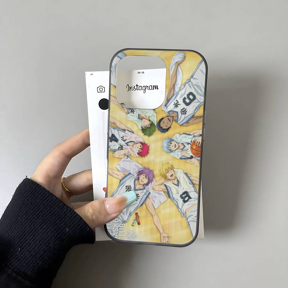Kuroko Basketball Phone Case For IPhone 17 16 15 11 12 13 14 Pro Max Soft Corrugated Silicone Cover Case