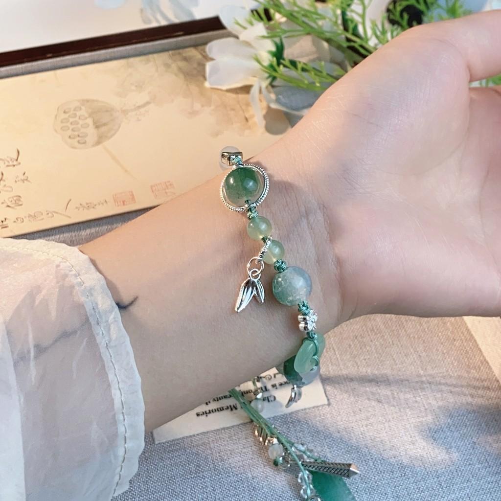 Butterfly Lotus Chic Bracelet For Women Friendship Gift Style Chinese