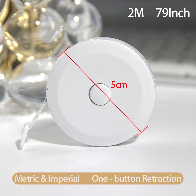 Mini Roulette Portable Measuring Tape Metric Tape In Inches Retractable Metric Tape Sewing Ribbon Meter