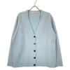 JIL SANDER 24AW J01HP0002 Light Blue Wool Button Knit Cardigan tops 44 Light blueUsed
