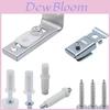 Folding Door Hardware Set With Metal Top Rollers For Home Renovation