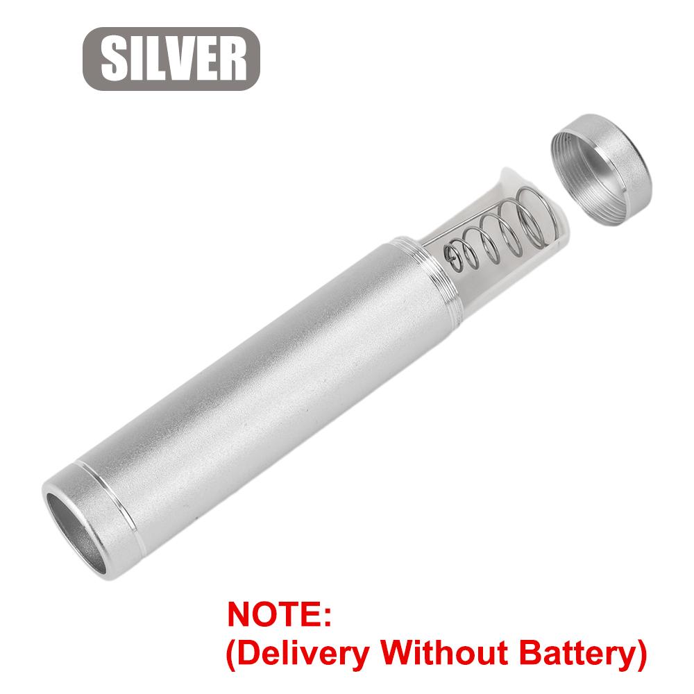 18650/21700 Power Bank Case Kit Cylindrical Aluminum Alloy Welding-Free Type C Mobile Power Supply Kit 5V2A Fast Charge