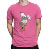 Hilda TV Series Mens TShirt Blue Hair Girl Fashion T Shirt Original Streetwear New Trend