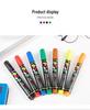 12-Color Kids' Creative Whiteboard Markers: Reusable, Wipeable, Ideal for Promotions & Projects