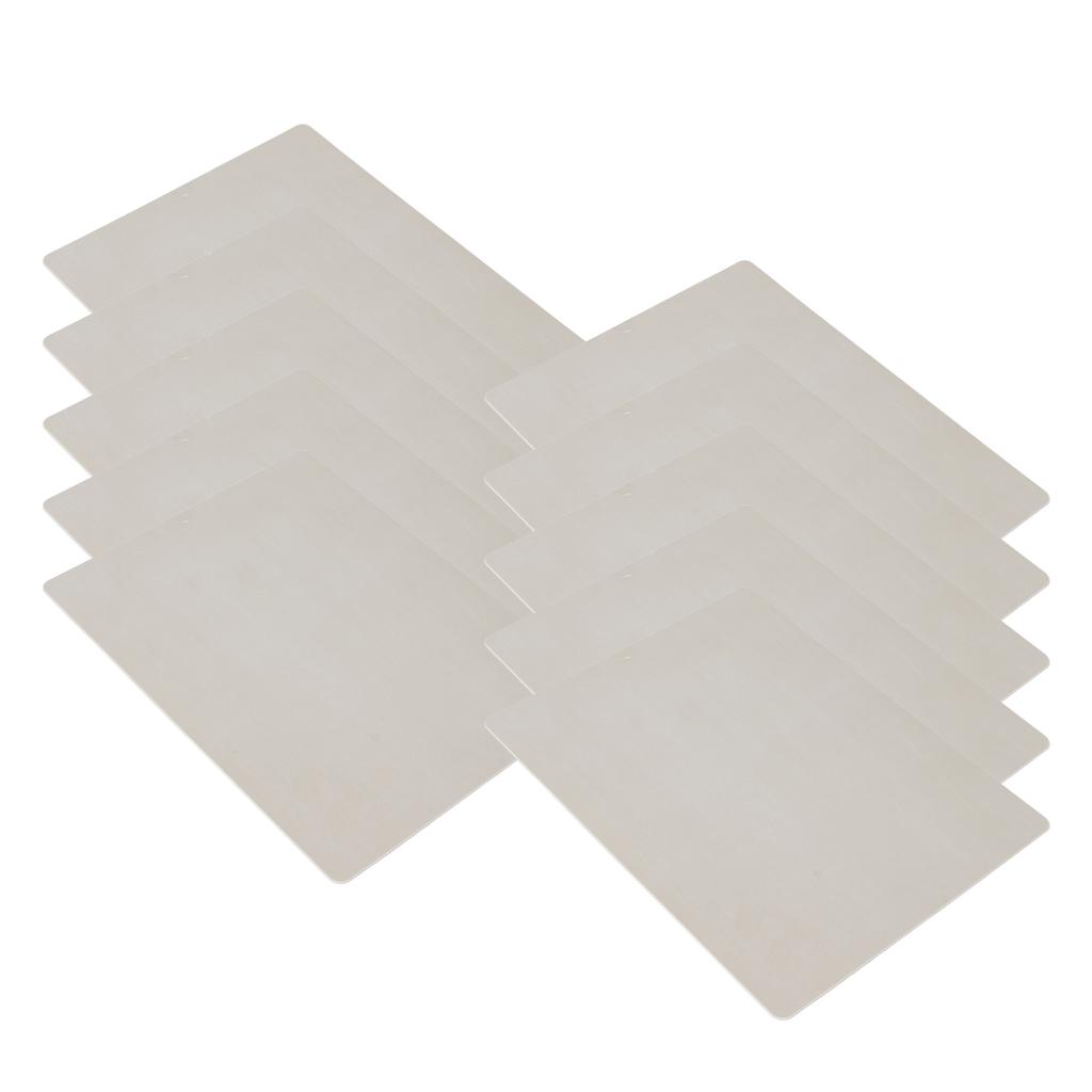 10pcs Tattoo Practice Skin Semi Permanent High Simulation Eyebrow Lip Tattoo Rubber Practice Skin