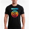 Imagine Fantasy Dragon Tribal Retro Tshirt Summer Casual Cotton Tee Oversized Streetwear Tops Vintage Graphic Print