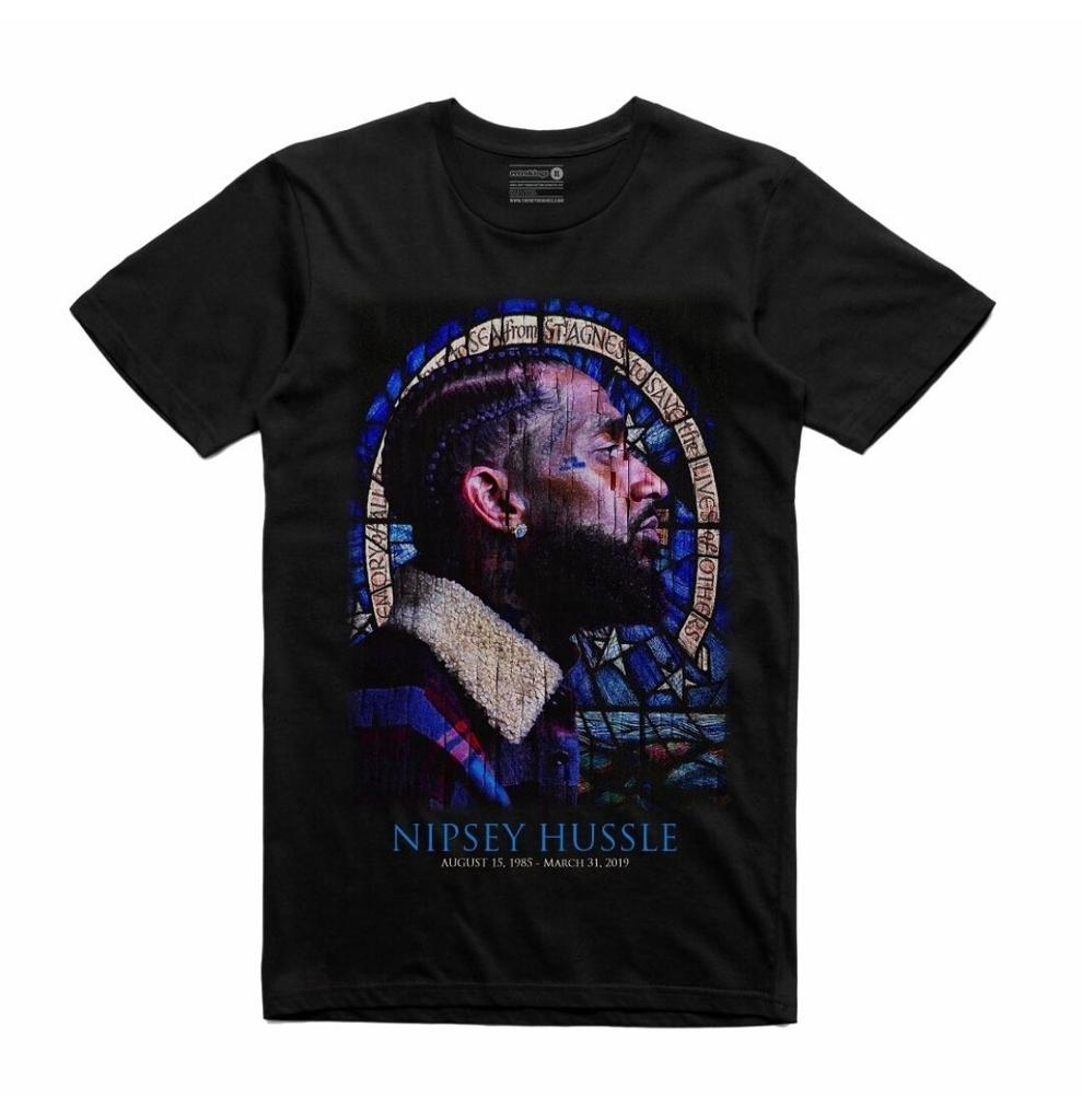 New Art Society Swod Stained Glass V2 Rap Goat Black Tee Shirt Sm3xl Made Usa