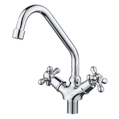 Home Universal Swivel Spout Cold & Hot Sink Faucet