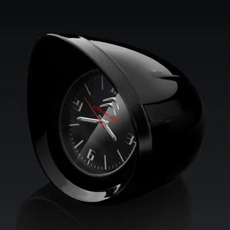 Suitable for Citroen C1 C2 C3 C4 C5 C6 C8 C4L DS3 DS4 DS5LS DS6 Car Decoration; Car Dashboard Time Display Clock Accessories