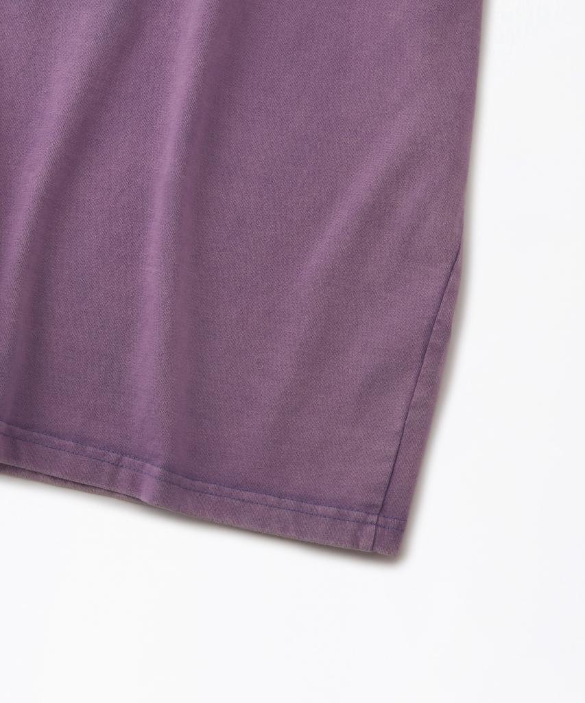 OUTSTANDING Life Is Tee Surf Ride Tee_Vintage Purple