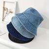 New Denim Fisherman Hat, Thin and Fashionable Multifunctional Hat, Sun Protection Basin Hat, Suitable for Both Men and Women