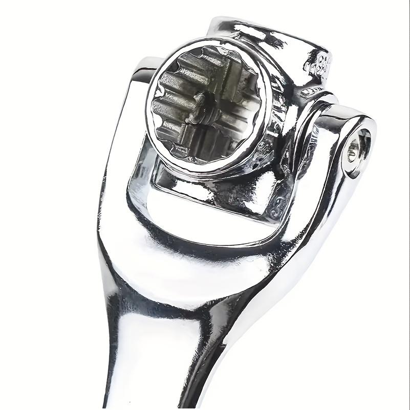 Universal Dog Bone Wrench 48 Sets, Suitable for Threaded Bolts, Torx Screws, Square Damaged Bolts. Ideal for Furniture Assembly and Car Repair