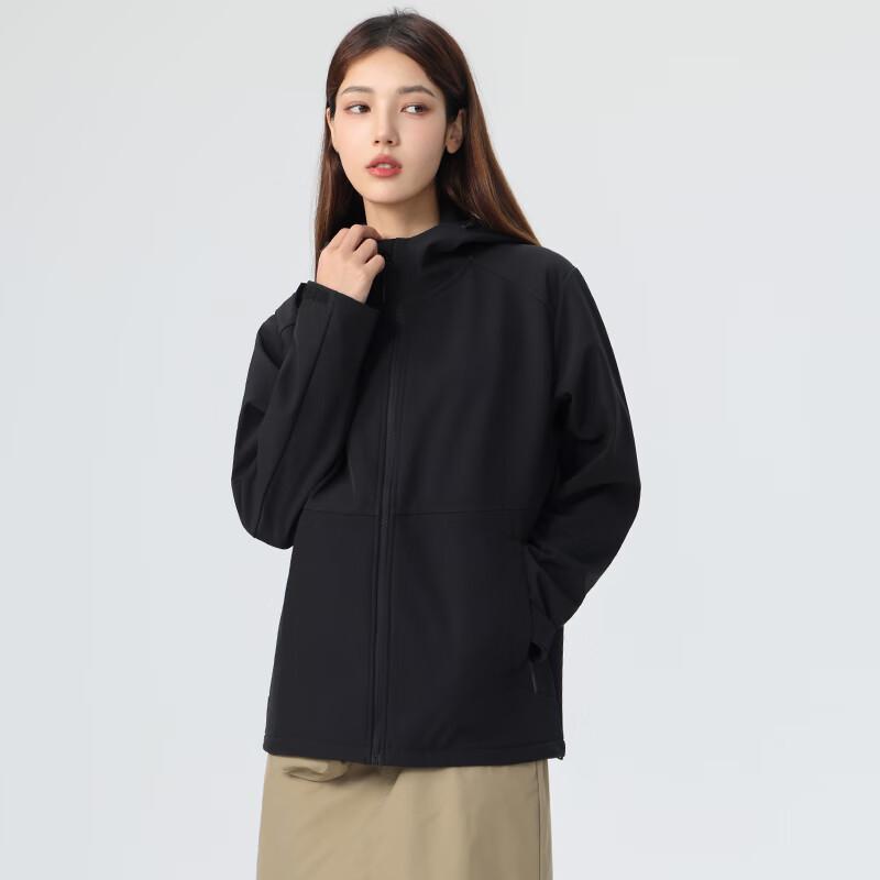 Unisex Winddichte Outdoor-Jacke mit Fleece-Futter