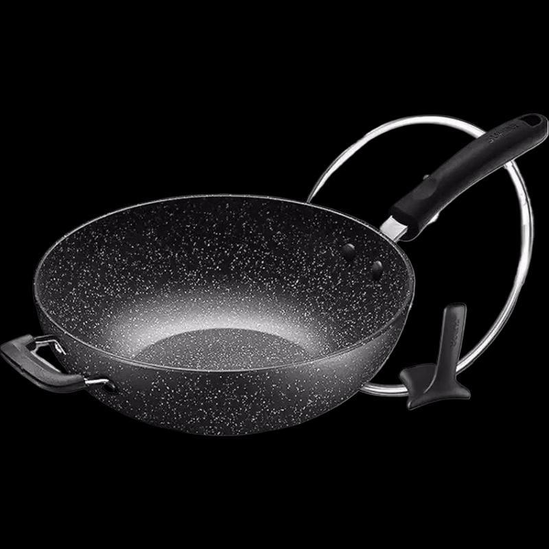 Supor 32cm Non-stick Flat-Bottom Wok