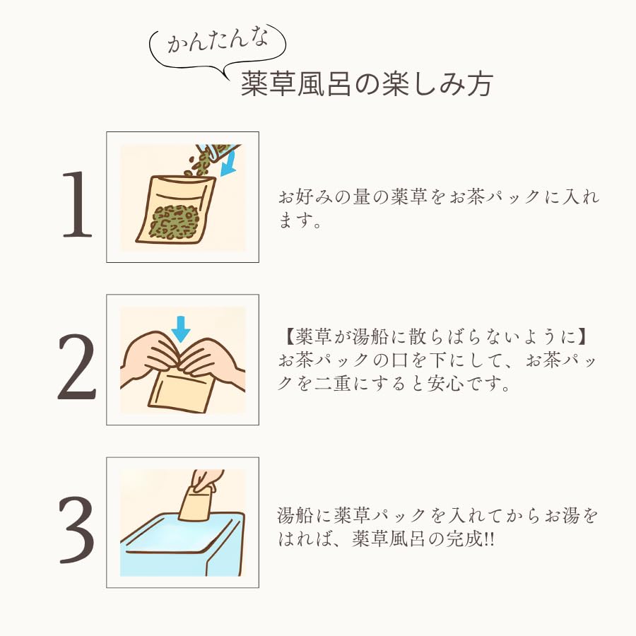 Wakapoka Herbal Bath Mugwort Steaming Bath Additives In Tokushima No 300g Series Dokudami, Juyaku, Additives, (Made Japan, Prefecture,