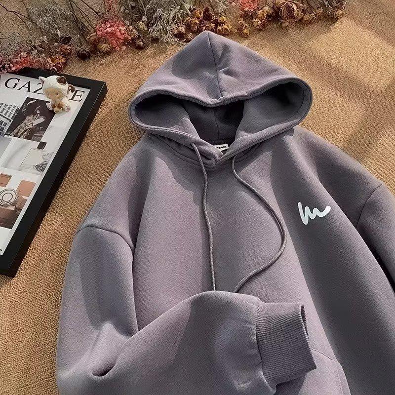Unisex Oversized Korean-Style Hoodie - Spring/Autumn 2024 Collection