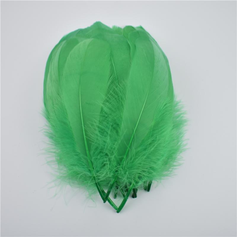 20Pcs Colored Goose Feather 5-7inch/12-18cm  Swan Plumes Handicraft Accessories Wedding Deco Diy Craft Carnival Party Decoration