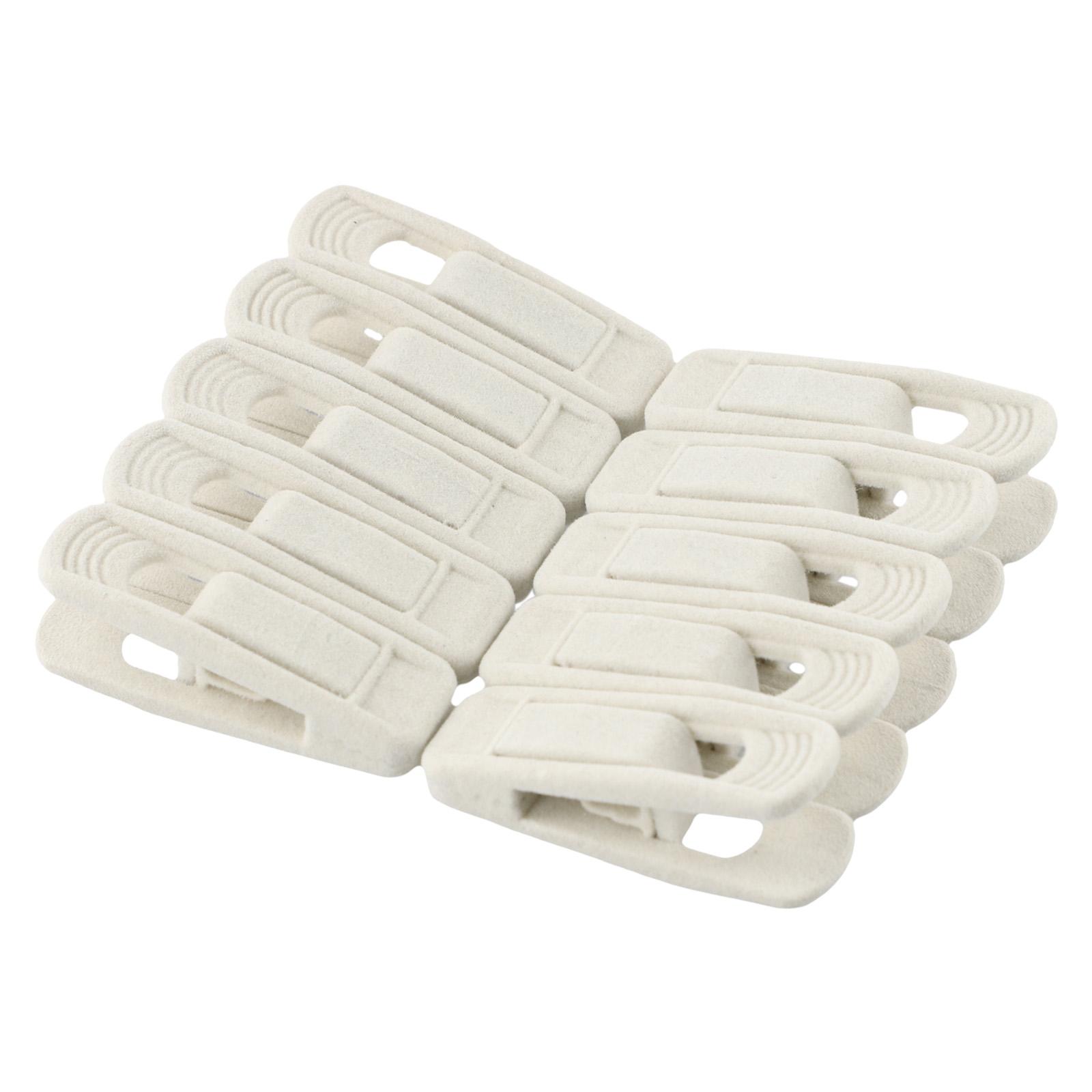 

10pcs Hanger Clips Coat Hangers Clothespins Dry Quilt For Velvet Household Non-slip Organizer Single Clothes Pegs China Mainland