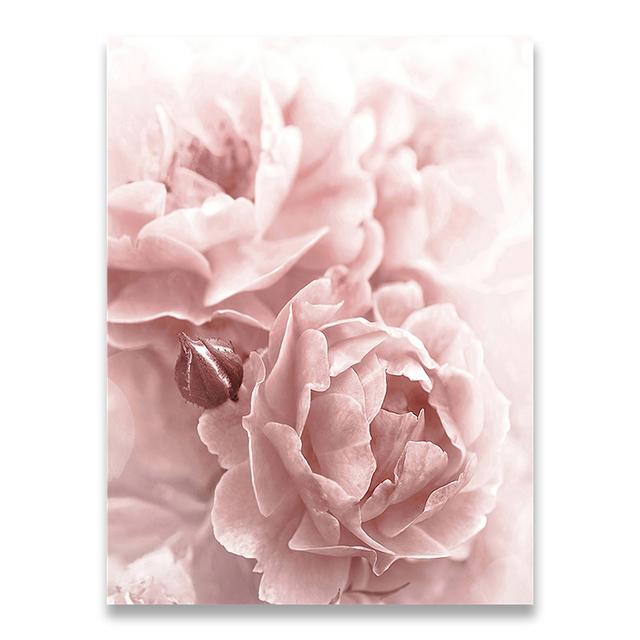 

Цветочный плакат с принтом пиона и розы, настенное искусство, цветочное искусство, холст, картина, настенная картина, скандинавская настенная картина, декор для гостиной, безрамное 21*30cm