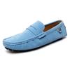 Casual Shoes for Men Women Boys Bright Leather Stage Performance Designer 35~48 Peas Soft Driving Male Flats Loafers Moccasins