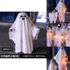 Halloween Ghost Cape Premium Quality Dress-up Prop Black-eyed Ghost For Boys And Girls