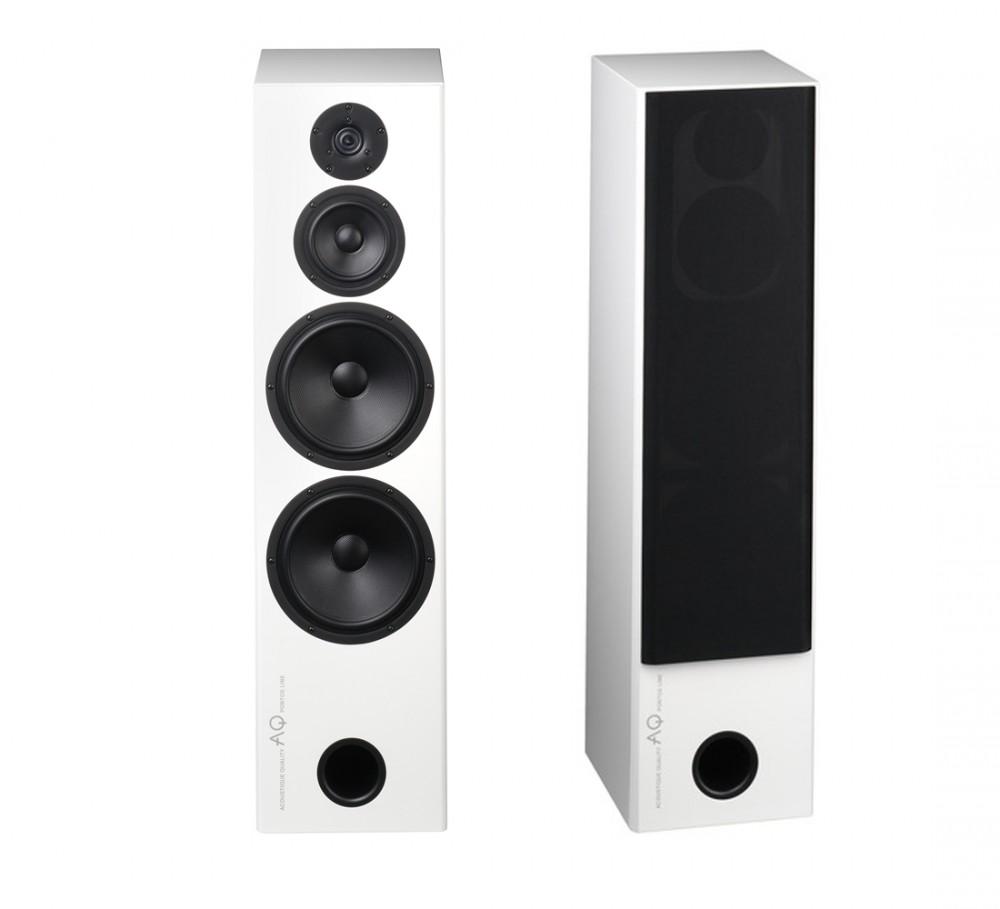 

Acoustique Quality PONTOS 6 - Floorstanding speaker, three-way speaker set with a power of 240W / white HIGH GLOSS lacquer, Acoustique Quality білий