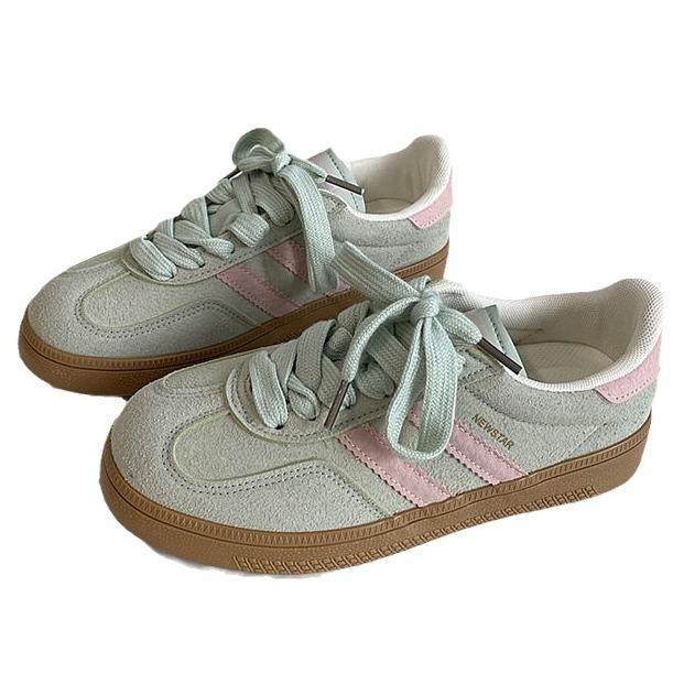 Niche retro German training shoes women's summer new student versatile casual board shoes ins