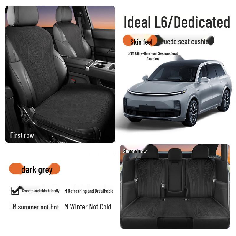 

Universal L6 L7 Car Seat Cushion: All-Season, Breathable, Perforated Full Coverage Seat Cover” Ideal L7 Ultra [Encased Edition]