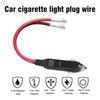 Car Cigarette Lighter Plug Wire Cigarette Lighter To Bullet Connector Wire Car Cigarette Lighter Male To Terminal Connection