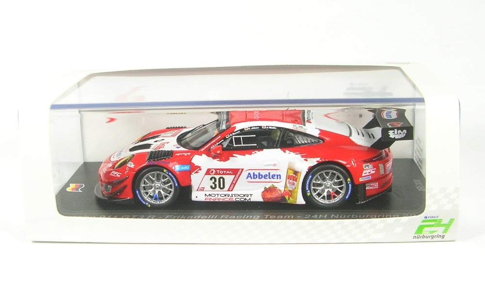 

Spark National Model Porsche 911 GT3 R 2019 Nurburgring 24H Preining 1/43 #30 K. Abelen/A. Muller/R. Renauer/T.