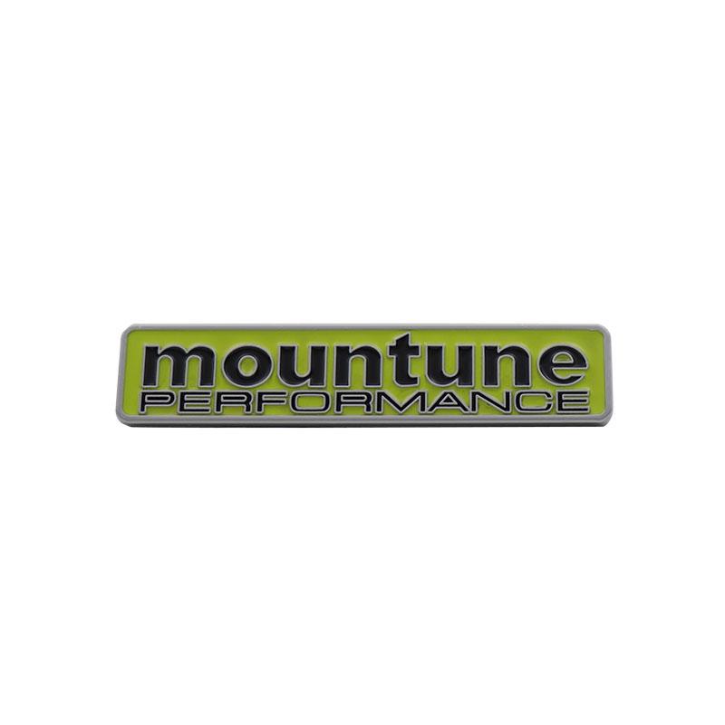 Car Styling M Logo for Mountune Performance RACING Car Fender Side Trunk Decal Emblem Badge Sticker