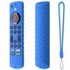 New Silicone Cover for Amazon Fire TV Stick 4K Max 2023 Streaming Device Soft Remote Case with Lanyard Anti-fall Protective Case