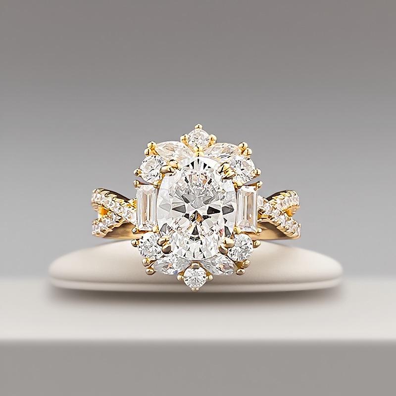 

Универсальное кольцо Hui Zhiyi S925 из стерлингового серебра в женском стиле «инс» Size 8