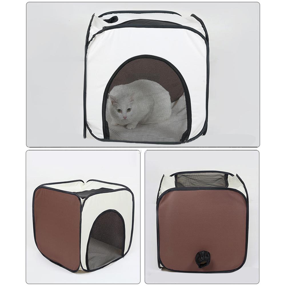 Portable Pet Hair Drying Tent Traveling Pet Cleaning Dry Bag Foldable Cage for Dog Cat