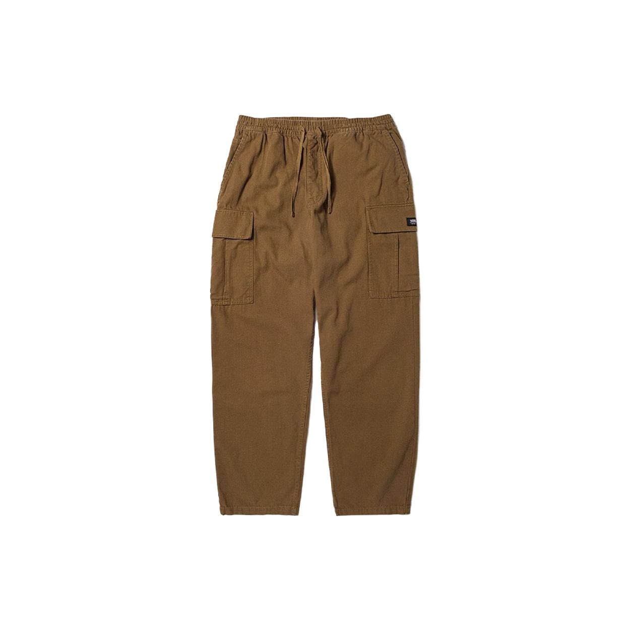 

Vans Однотонные прямые брюки-карго со средней талией и несколькими карманами, мужские брюки коричневого цвета VN0005Z1BYW XL