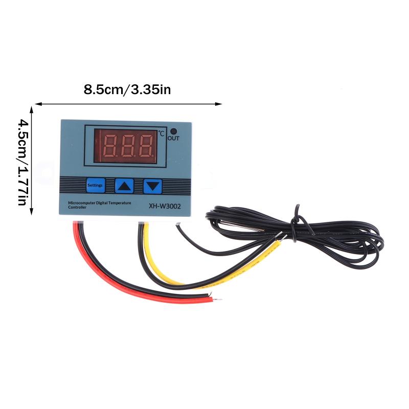 110V~220V 12V 24V Mikroszámítógépes Digitális Hőmérséklet Szabályozó Tojás Inkubátor Mezőgazdasági Termosztát Szabályozó Automációs Rendszer