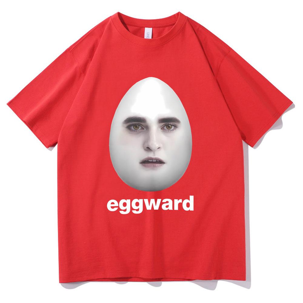 Twilight Edward Cullen Parody Humor Tshirt Robert Pattinson Funny Meme Short Sleeve Men Women Fahsion Oversized Streetwear Tees S