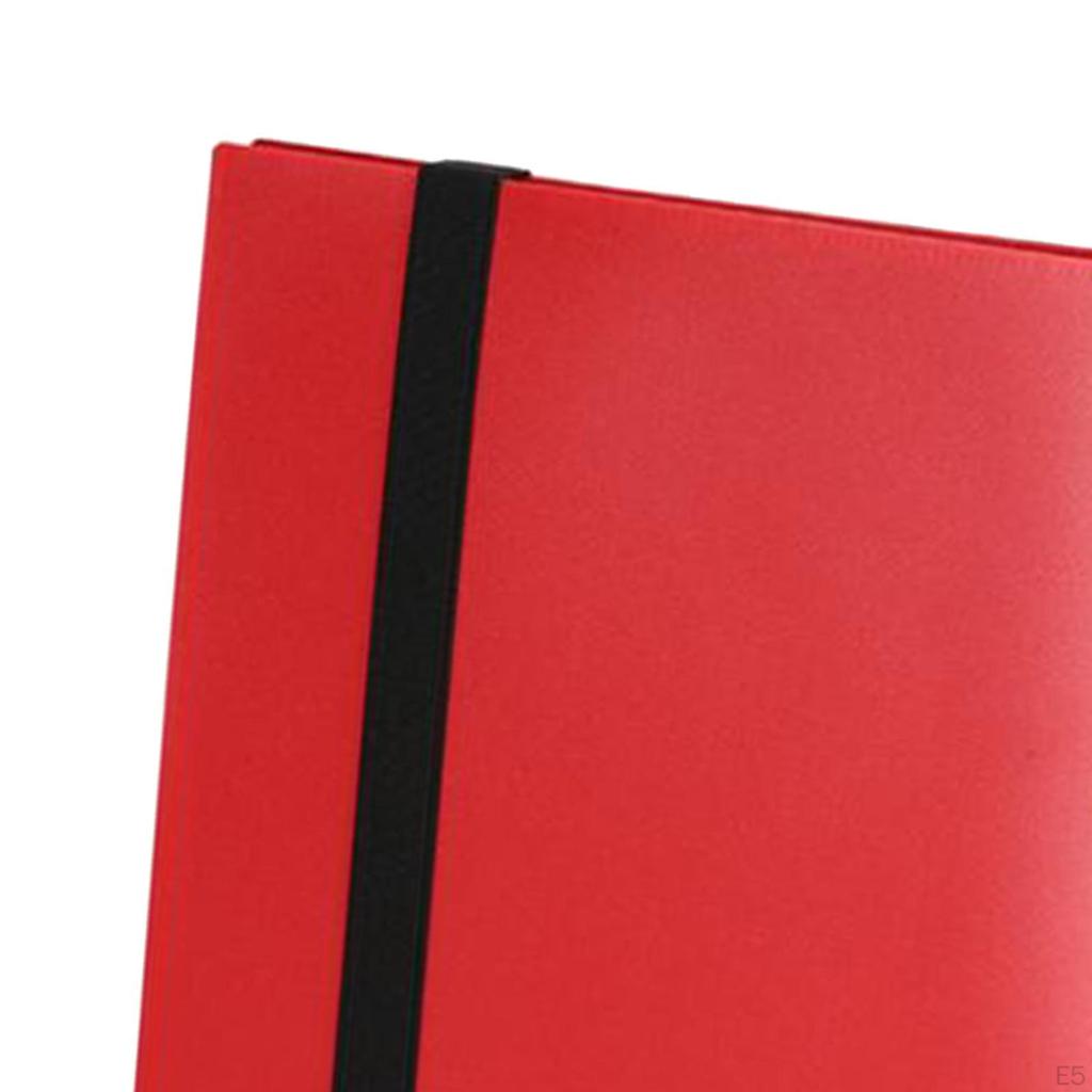 4 Pockets Trading Card Carrying Binder, Storage Case for Game Cards Sports Cards, Sturdy