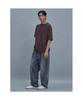 SHIFT.G Semi Wide Tapered Denim Pants Black