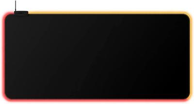 HyperX Pulsefire Mat RGB Gaming Mouse Pad RGB Lighting XL Size Cloth For Gamers Customizable 4S7T2AA Black [Item]
