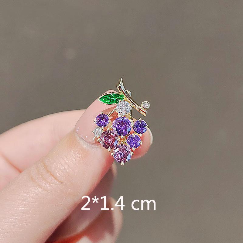 Fashion Corsage Brooch High-End Female Anti-Light Butterfly Brooch High-End Niche Corsage