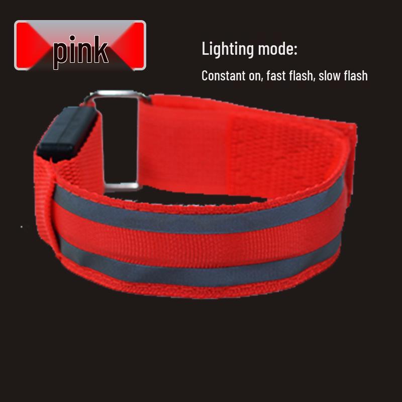 LED Luminous USB Safety Armband for Night Running
