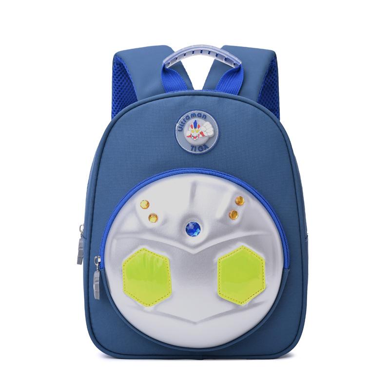 Cool Handsome Little Boy Backpack Cartoon Animation Kindergarten Baby Schoolbag Children'S Backpack