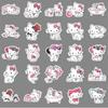 50 Qiao Mi Sanrio Charmmy Cat Waterproof Decorative Phone Stickers
