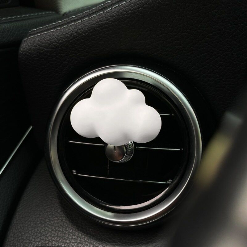 Cute Cartoon Stars and Clouds Car Fragrance Pendant Lucky Star Car Fragrance Diffuser Stone Air Vent Decoration