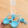Dual Bowl Cat Automatic Water Dispenser Large Capacity Pet Drinking Station  Indoor Use