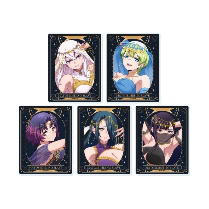 Chained Soldier Season 2 Acrylic Trading Card Complete Set Box (5 Packs, 5 Designs) A3