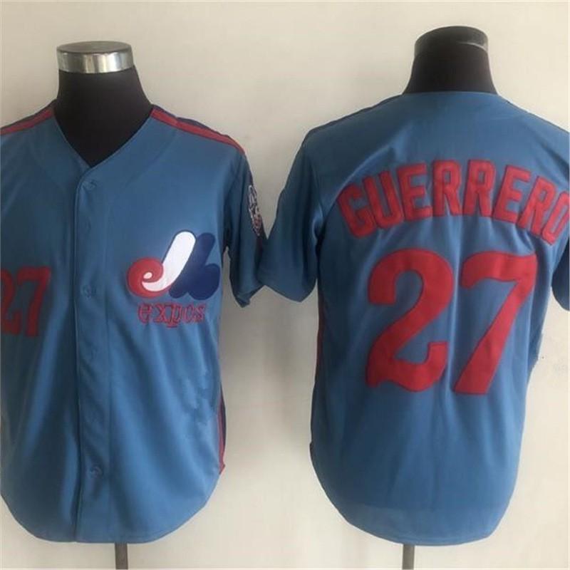 Vintage Montreal Expos 30 Baseball Jersey Unisex Cotton Embroidered Sport Top Fans Casual Wear