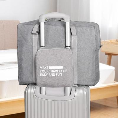Foldable Travel Duffel Bag Oxford Cloth Travel Luggage Bag Sturdy Clothing Organizing Bag  Travel