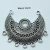 Sterling Silver Alloy Ethnic Jewelry Accessories: Necklace, Earrings, Charms, Pendants, Connectors, for Clothing and Hats.